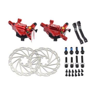 Juin tech R-1 mechanische trekhydraulische remklauwset