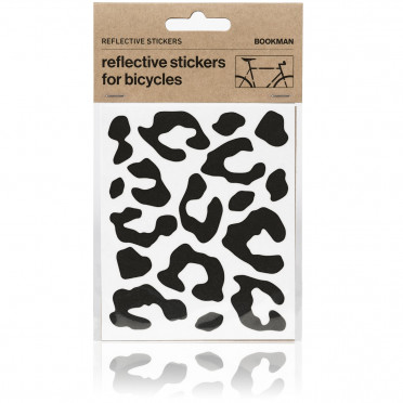 BOOKMAN LEOPARD reflectoren, zwart