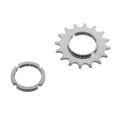 16 tands fixie tandwiel / contramoer