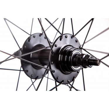 Fixie / singlespeed wielen BeastyBike X Infiné Cycles B40 Zwart