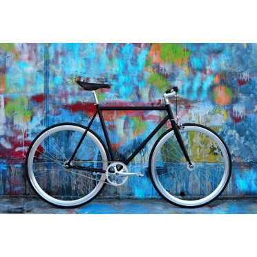 Fixie / singlespeed wielen BeastyBike X Infiné Cycles B40 Zilver