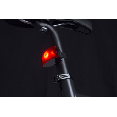 Bookman CURVE USB-achterlicht voor de fiets