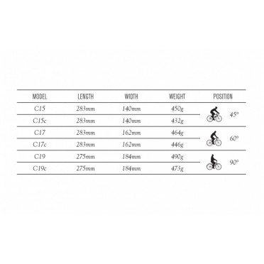 Brooks Cambium C19-zadel