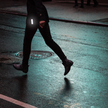 BOOKMAN Gele reflectorclip