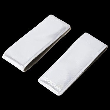 BOOKMAN Witte reflectorclip