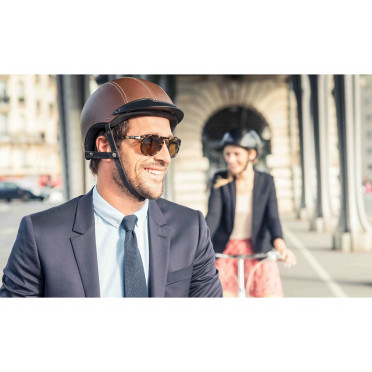 Egide Atlas Ebony stadsfietshelm