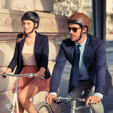 Egide Atlas Ebony stadsfietshelm