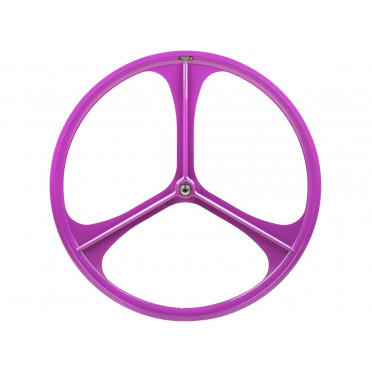3 Spoke Wheel Purple