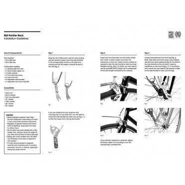 BLB Frontier voorrek zilver