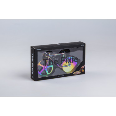 Iriserende fietspizzasnijder