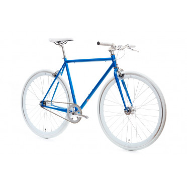 Fixie-/singlespeedfiets State Bicycle - Core Line - Blue Jay