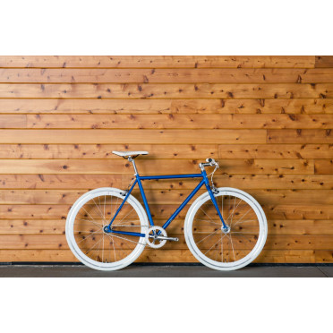 Fixie-/singlespeedfiets State Bicycle - Core Line - Blue Jay