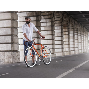 Fixie / Singlespeed Fiets Peugeot LU01 Legende