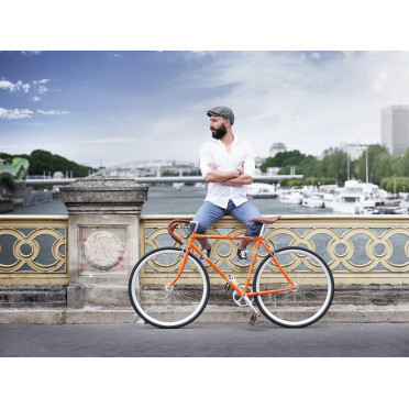 Fixie / Singlespeed Fiets Peugeot LU01 Legende