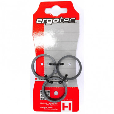 Set van 3 carbon stuurafstandhouders/afstandhouders