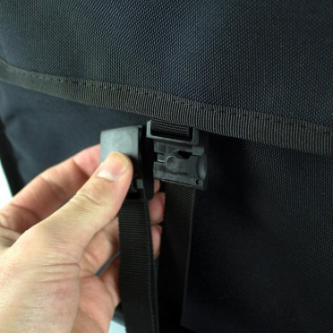 Restrap Rando grote fietstas voordrager