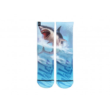 Paar PACIFIC & CO fietssokken - Shark
