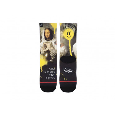 Paar PACIFIC & CO fietssokken - Moona Lisa