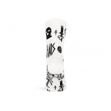 Paar PACIFIC & CO fietssokken - Miami Vice