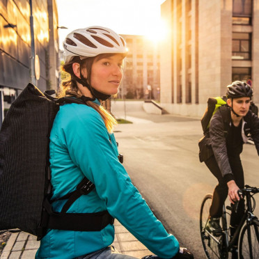 Ortlieb Velocity rugzak met hoge zichtbaarheid