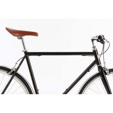 InFiné Cycles Asfalt Stadsfiets - Mat Zwart