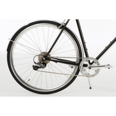 InFiné Cycles Asfalt Stadsfiets - Mat Zwart