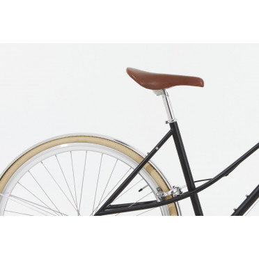 InFiné Cycles Flâneuse Stadsfiets - Mat Zwart