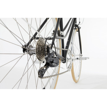 InFiné Cycles Flâneuse Stadsfiets - Mat Zwart