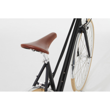 InFiné Cycles Flâneuse Stadsfiets - Mat Zwart