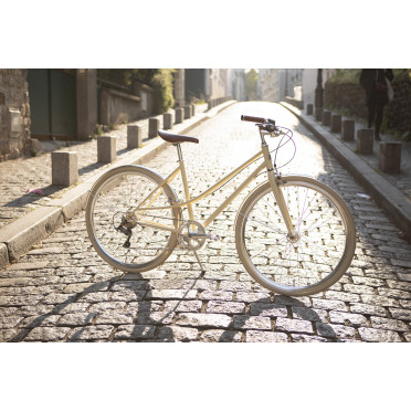 InFiné Cycles Flâneuse Stadsfiets - Crème