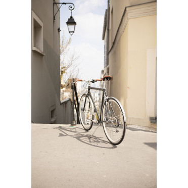 InFiné Cycles Asfalt Stadsfiets - Mat Zwart