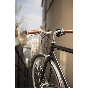 InFiné Cycles Asfalt Stadsfiets - Mat Zwart