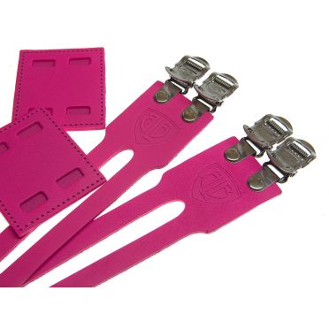 BLB dubbele lederen band