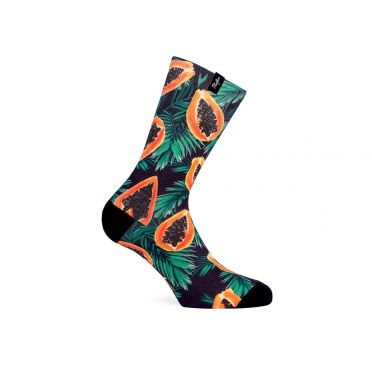Paar PACIFIC & CO fietssokken - Papaya