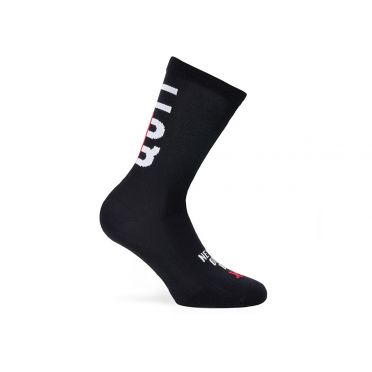 Paar PACIFIC & CO fietssokken - Don't Quit - Zwart