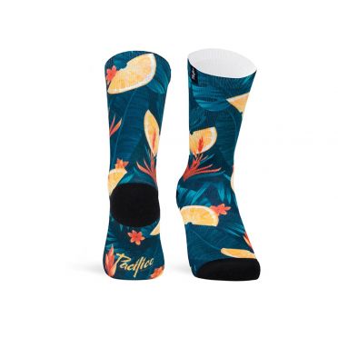 Paar PACIFIC & CO fietssokken - Citrus
