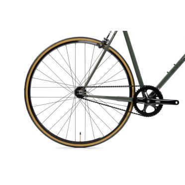 Fixie-/singlespeedfiets State Bicycle - 4130 - Legergroen