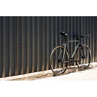 Fixie-/singlespeedfiets State Bicycle - 4130 - Legergroen