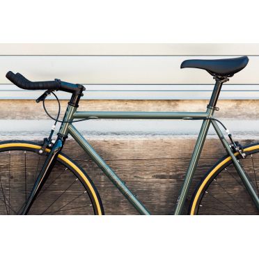 Fixie-/singlespeedfiets State Bicycle - 4130 - Legergroen