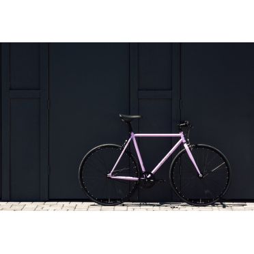 Fixie-/singlespeedfiets State Bicycle - 4130 - Verbijsterend paars