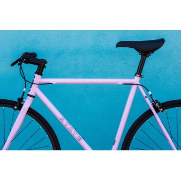 Fixie-/singlespeedfiets State Bicycle - 4130 - Verbijsterend paars
