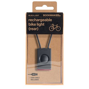 Bookman Block USB-achterlicht voor de fiets