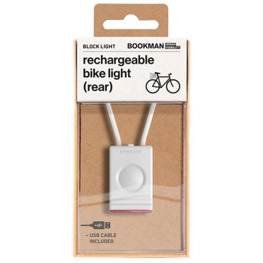 Bookman Block USB-achterlicht voor de fiets