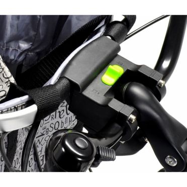 Afneembare textielmand vooraan PNA Grijs/Zwart