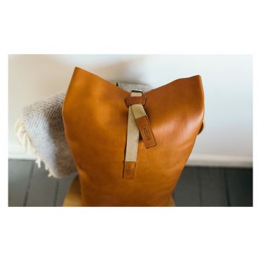 Brooks Pickwick harde leren kleine leren rugzak