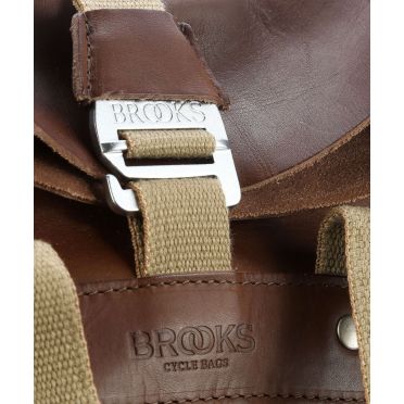 Brooks Pickwick harde leren kleine leren rugzak