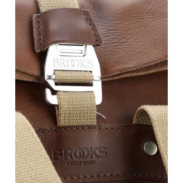 Brooks Pickwick harde leren kleine leren rugzak