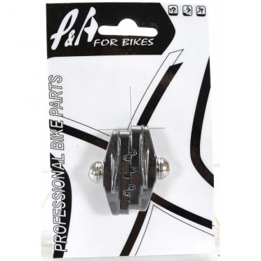 Paar PNA-remblokken voor op de weg