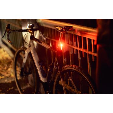 Achterlicht met Kryptonite Incite XBR LED-remlicht