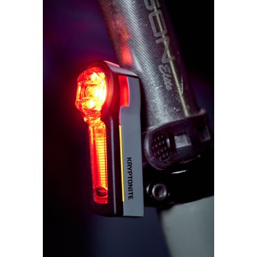 Achterlicht met Kryptonite Incite XBR LED-remlicht